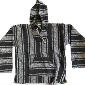 Black Baja Beach Hoodie